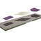 AccuQuilt GO! Arrowhead 9" Finished Quilt Block Die – Block on Board (BOB) Fabric Cutting Die, Requires 6" x 24" Cutting Mat
